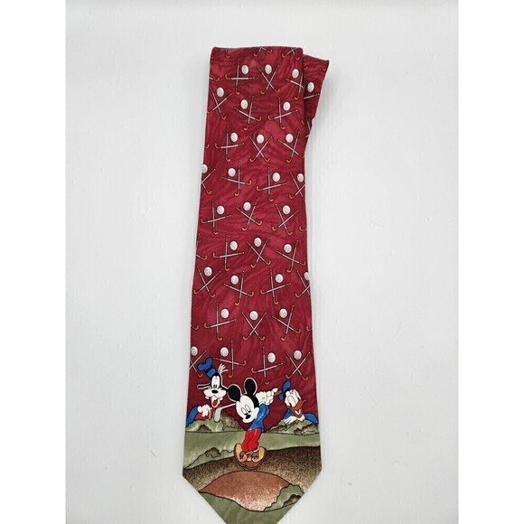 Disney Other - Mickey Mouse Unlimited Golf Tie